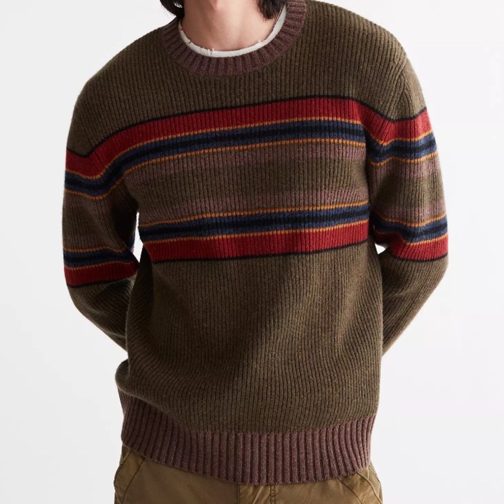(BRAND NEW) Pendleton Park Striped Crew Neck Sweater
